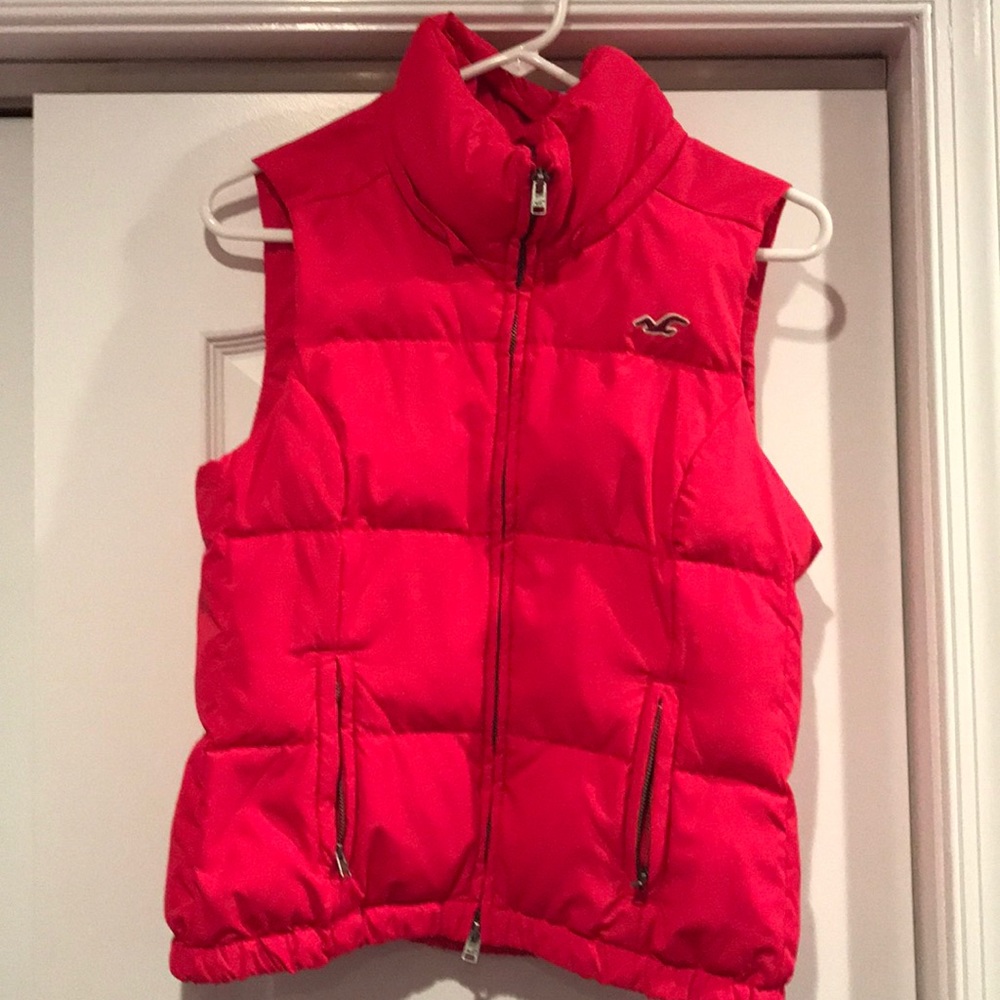 Hollister pink vest